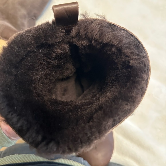 No. 6 Shearling Clog Boots. Women’s size 10 (eur 41) Dark Brown - Picture 5 of 7